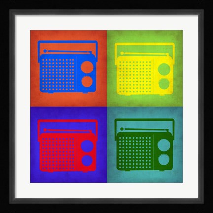 Framed Vintage Radior Pop Art 1 Print
