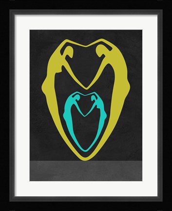 Framed Couple Heart Print