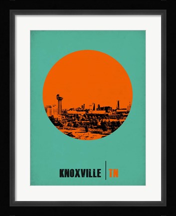 Framed Knoxville Circle 1 Print
