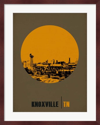 Framed Knoxville Circle 2 Print