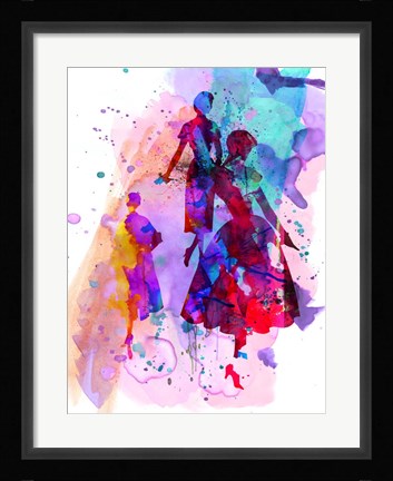 Framed Fashion Models 6 Print