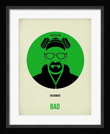 Framed Bad 1 Print