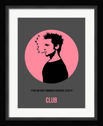Framed Club 1 Print