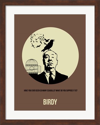 Framed Birdy 1 Print