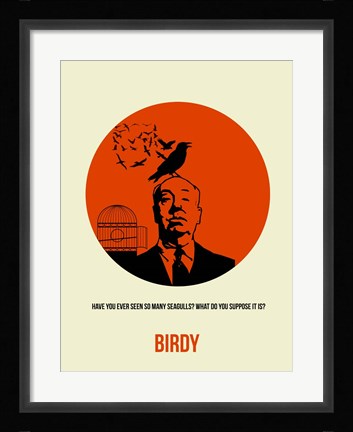 Framed Birdy 2 Print
