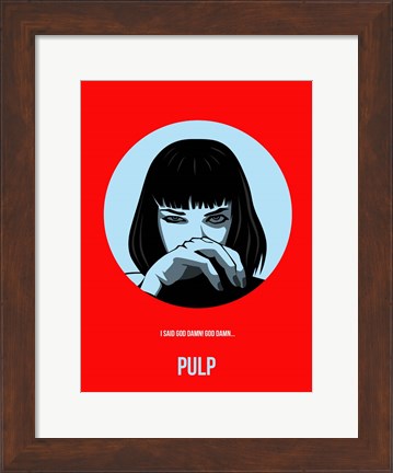 Framed Pulp 1 Print