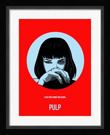 Framed Pulp 1 Print