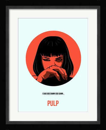 Framed Pulp 2 Print