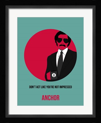 Framed Anchor 1 Print