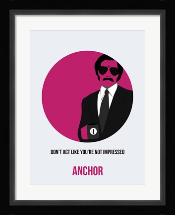 Framed Anchor 2 Print