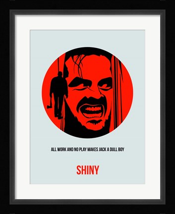 Framed Shiny 1 Print