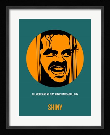 Framed Shiny 2 Print