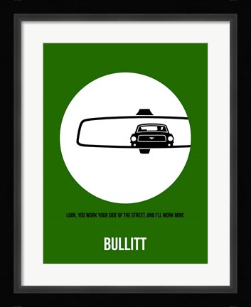 Framed Bullitt 2 Print
