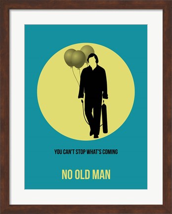 Framed No Old Man 3 Print