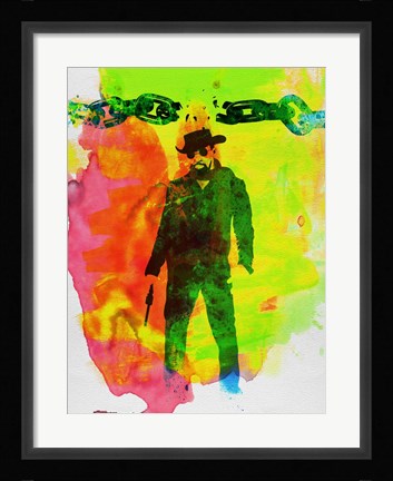 Framed Unchained Watercolor Print