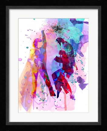 Framed Pulp Watercolor Print