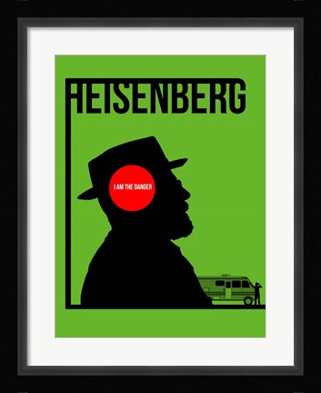 Framed I'm Danger 1 Print