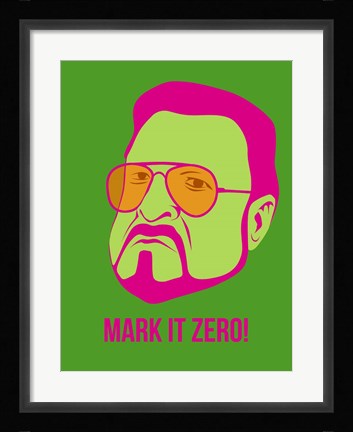 Framed Mark it Zero 2 Print