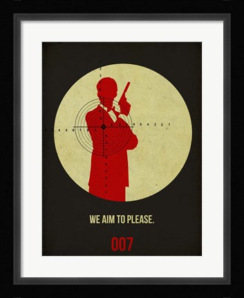 Framed James Black 2 Print