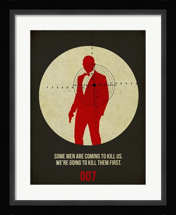 Framed James Black 3 Print