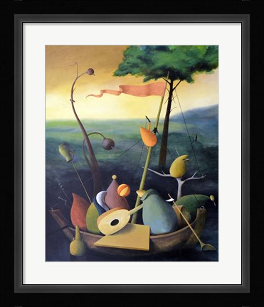 Framed Stultifera Navis Print