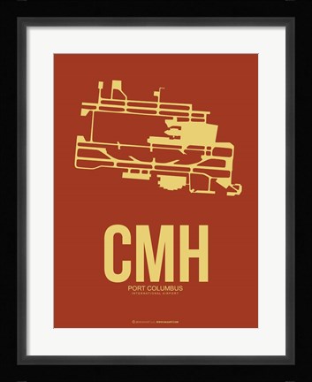 Framed CMH Port Columbus 1 Print