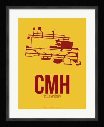 Framed CMH Port Columbus 3 Print