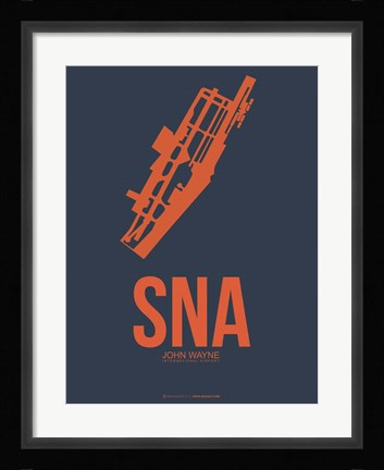 Framed SNA John Wayne 1 Print