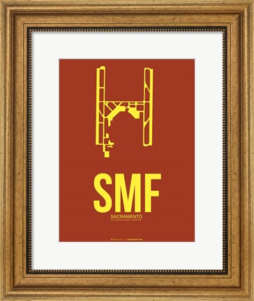 Framed SMF Sacramento 1 Print