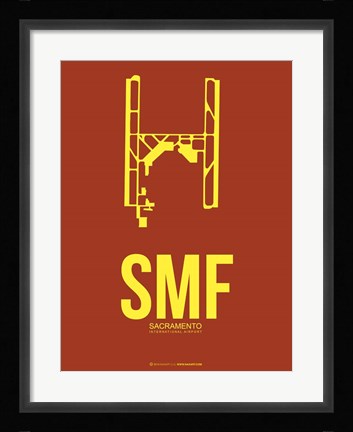 Framed SMF Sacramento 1 Print