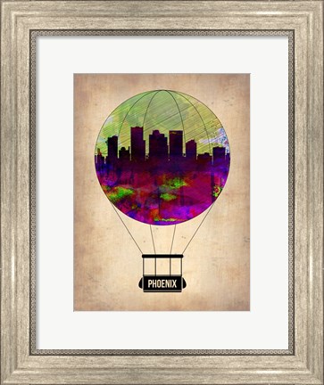 Framed Phoenix Air Balloon Print