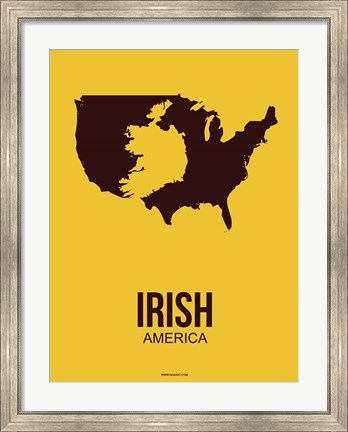 Framed Irish America 3 Print