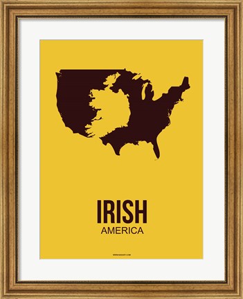 Framed Irish America 3 Print