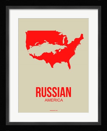 Framed Russian America 1 Print