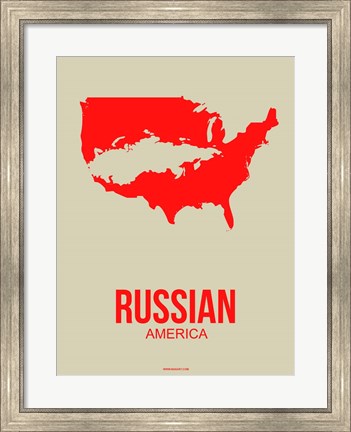 Framed Russian America 1 Print