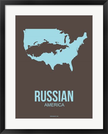 Framed Russian America 2 Print