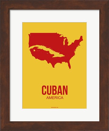 Framed Cuban America 1 Print