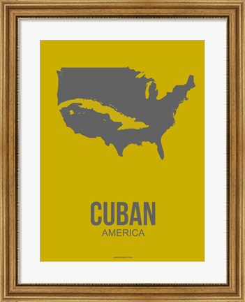Framed Cuban America 3 Print