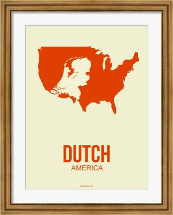 Framed Dutch America 1 Print