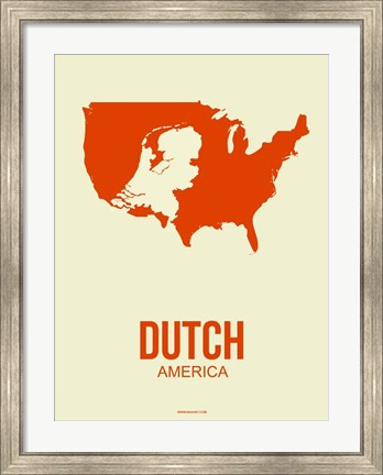 Framed Dutch America 1 Print