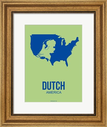 Framed Dutch America 3 Print