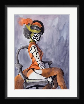 Framed La Belle Epoque Print