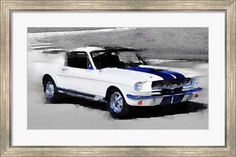 Framed Ford Mustang Shelby Print