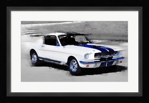 Framed Ford Mustang Shelby Print