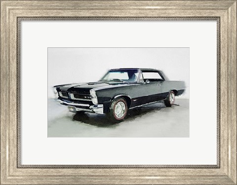 Framed 1966 Pontiac GTO Print
