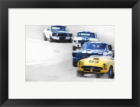 Framed Monterey Racing Print