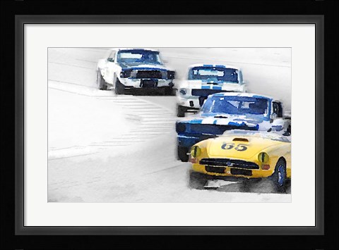 Framed Monterey Racing Print