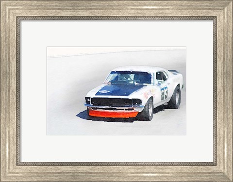 Framed Chevy Camaro Monterey Print