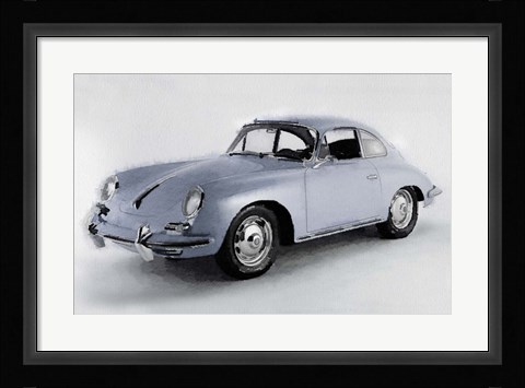 Framed 1964 Porsche 356B Print