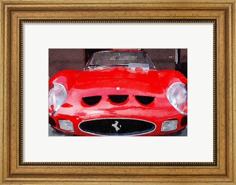Framed 1962 Ferrari 250 GTO Front Print